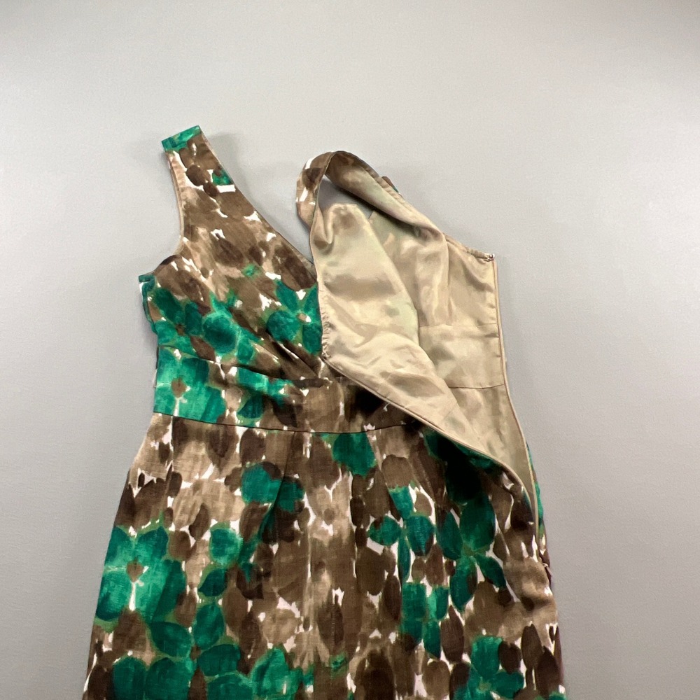 Axcess Liz Claiborne Sheath Dress Womens Small Multi Abstract Floral Minimalist - Picture 8 of 10